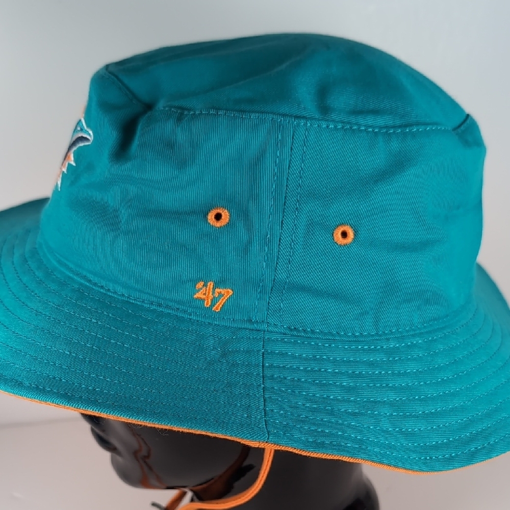 47' Brand Miami Dolphins Bucket Hat - Picture 4 of 9